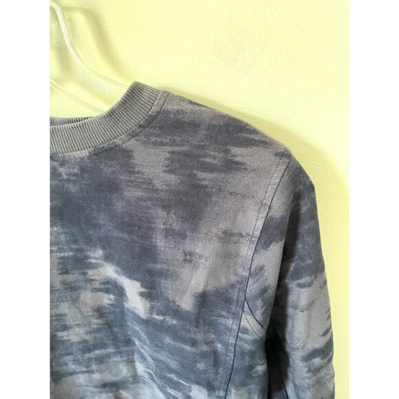 Athleta Crew Neck Tie-Dye Sweatshirt Purple Size XS - Picture 3 of 7